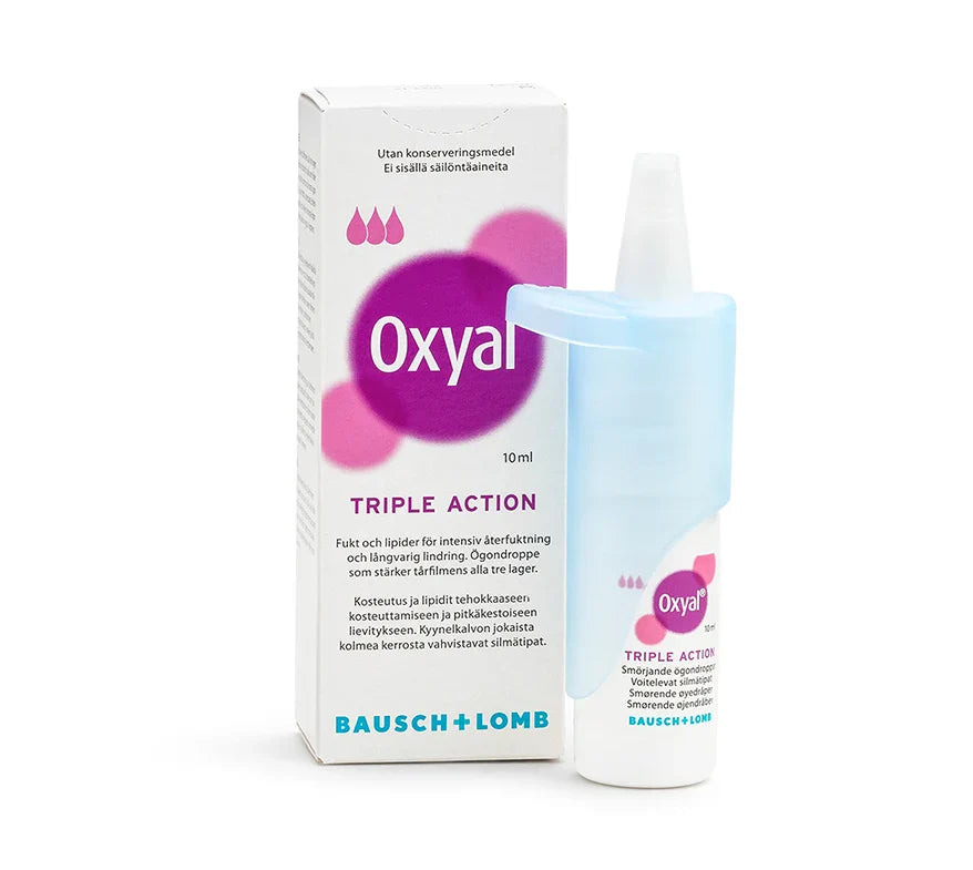 Oxyal Triple Action 10 ml - Ögondroppar