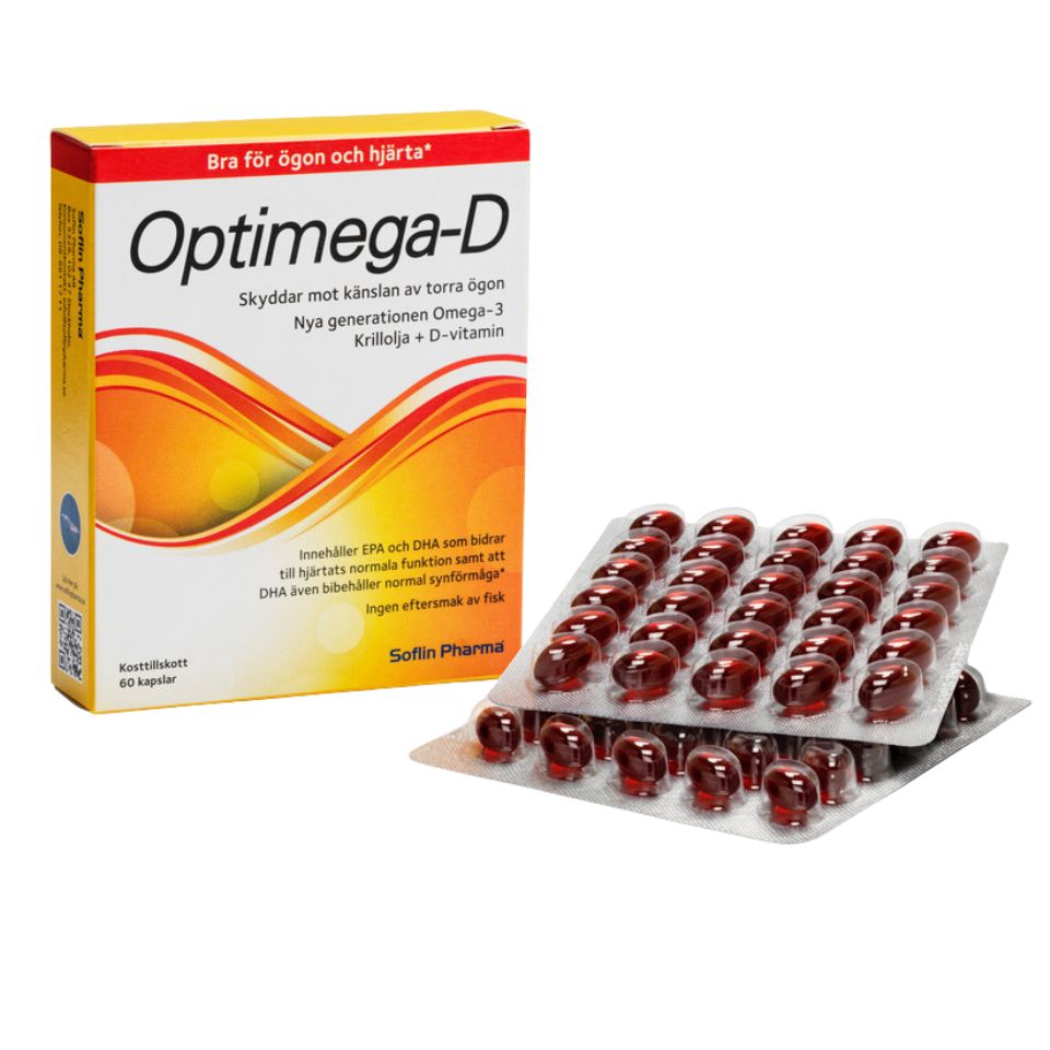 Optimega-D - Kosttillskott Omega-3