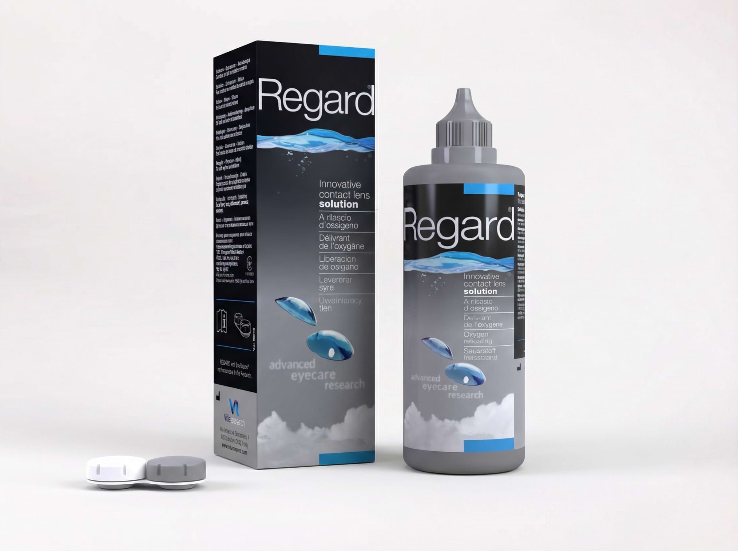 Regard - 355ml - Linsvätska utan konserveringsmedel för kontaktlinser