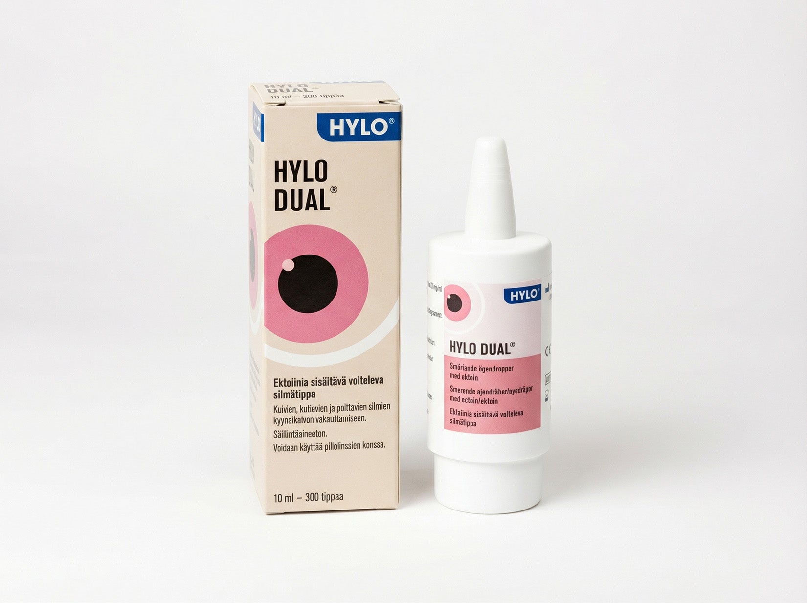 Hylo Dual - smörjande ögondroppar med ectoin
